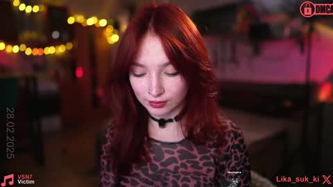 Lika ginger  Jessy blond   online show from 28, 2, 2025