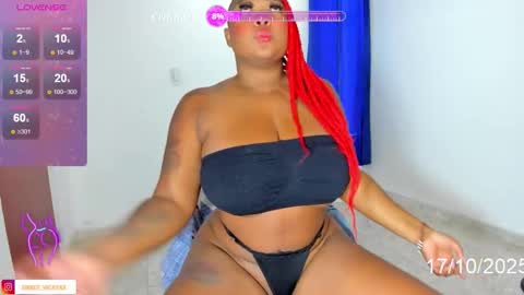 Snapshot of sweet_vickyxx chatting on 17, 10, 2025 VICKY BROWN online show from 17, 10, 2025