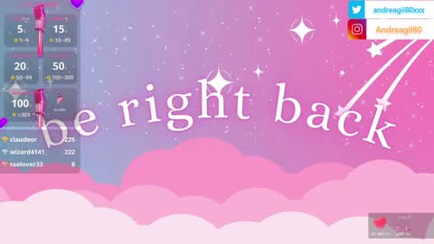 Andrea Cheryl GiLandreagil80 In Instagram online show from 29, 1, 2025