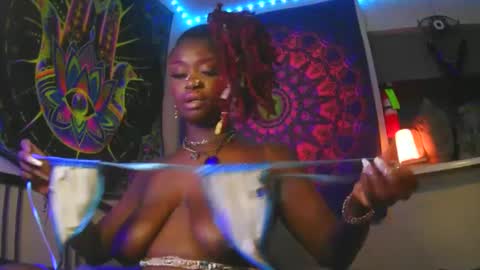 Snapshot of tatithegoddess chatting on 8, 2, 2025 Tati the Ebony goddess online show from 8, 2, 2025