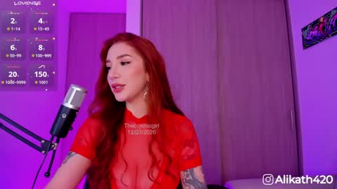 Alicia Alikath  online show from 12, 3, 2026