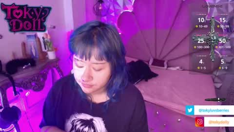 Snapshot of toky_doll chatting on 3, 10, 2025 toky online show from 3, 10, 2025