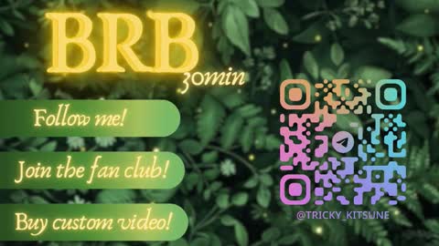 trickykitsune online show from 21, 11, 2025