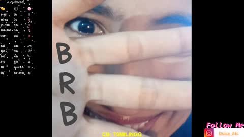 Snapshot of tsmilingg chatting on 22, 1, 2025  Dulce  online show from 22, 1, 2025