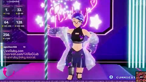 Vex Ruby online show from 8, 2, 2026