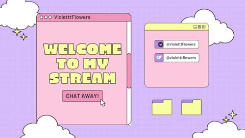 Violet Flowers online show from 1, 12, 2025