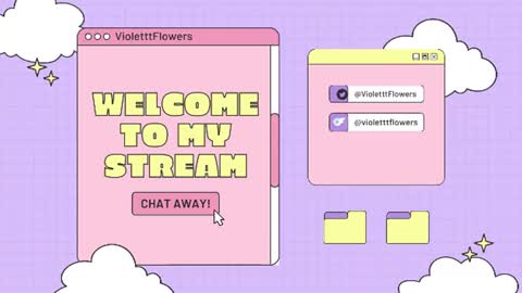 Snapshot of violetttflowers chatting on 16, 7, 2026 Violet Flowers online show from 16, 7, 2026