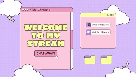 Snapshot of violetttflowers chatting on 19, 7, 2026 Violet Flowers online show from 19, 7, 2026