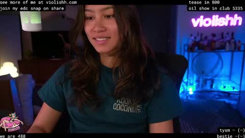 Snapshot of violishh chatting on 19, 4, 2026 follow me on twitter violishh and ig violishh online show from 19, 4, 2026