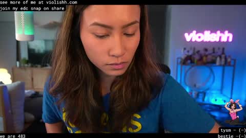 Snapshot of violishh chatting on 27, 4, 2026 follow me on twitter violishh and ig violishh online show from 27, 4, 2026