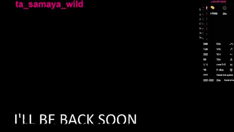 Snapshot of wild_angel777 chatting on 30, 7, 2026 WILD-ANGEL777a online show from 30, 7, 2026