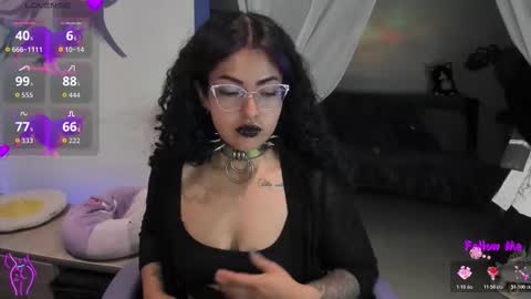 Snapshot of witchofhearts chatting on 7, 1, 2026 Luna Violeta A r t i s t online show from 7, 1, 2026