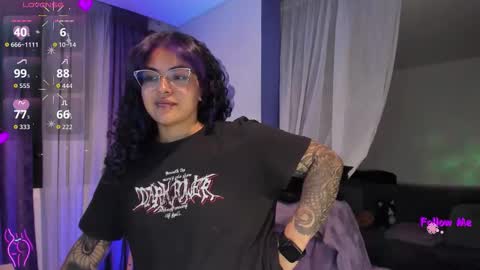 Snapshot of witchofhearts chatting on 10, 3, 2026 Luna Violeta A r t i s t online show from 10, 3, 2026