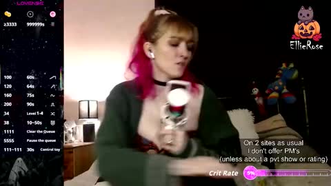 EllieeRose online show from 8, 3, 2026