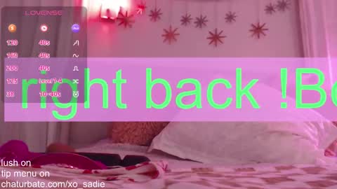 Xo Sadie online show from 19, 2, 2026