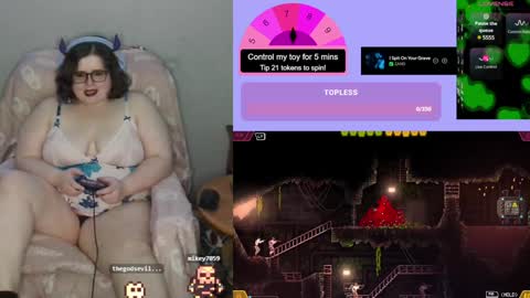 Snapshot of xonerdykitty chatting on 1, 2, 2025 Nerdykitty online show from 1, 2, 2025