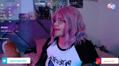 xxgreengoodxx online show from 9, 10, 2025