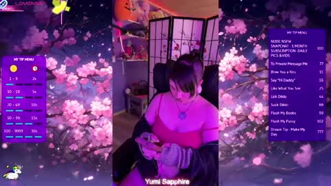 Yumi Sapphire online show from 27, 4, 2026