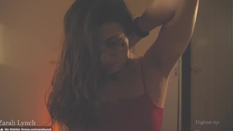 Snapshot of zarahlynch chatting on 12, 5, 2026 Miss Lynch Next show 2911 online show from 12, 5, 2026