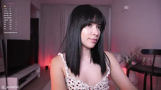 Snapshot of anniehillofficial chatting on 9, 1, 2025 anniehillofficial online show from 9, 1, 2025