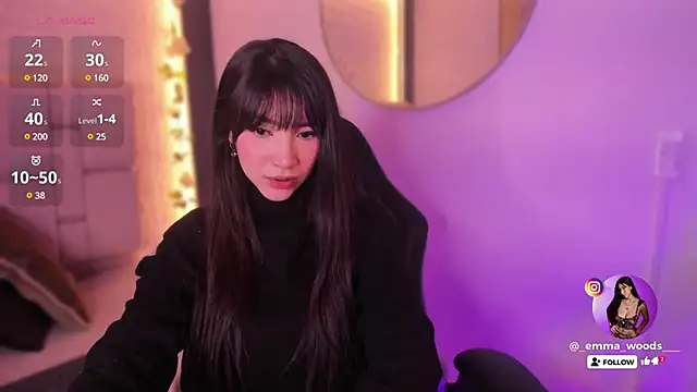 Snapshot of emma_woods_ chatting on 7, 12, 2024 emma woods online show from 7, 12, 2024