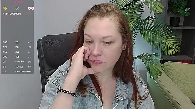 CutieGinger online show from 7, 11, 2025