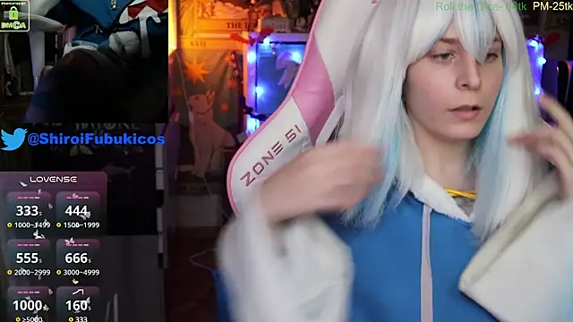 ShiroiFubuki online show from 2, 12, 2024