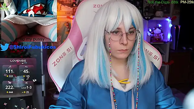 ShiroiFubuki online show from 7, 12, 2024