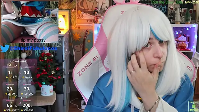 ShiroiFubuki online show from 12, 12, 2024