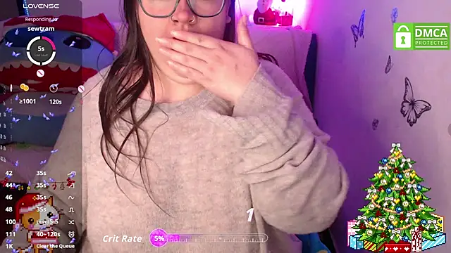 Snapshot of MeowMeowZoe chatting on 16, 12, 2025 MeowMeowZoe online show from 16, 12, 2025