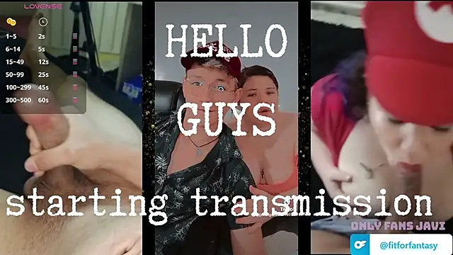 javiandkaty  online show from 23, 1, 2025