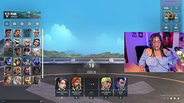 haru u2 online show from 19, 10, 2025