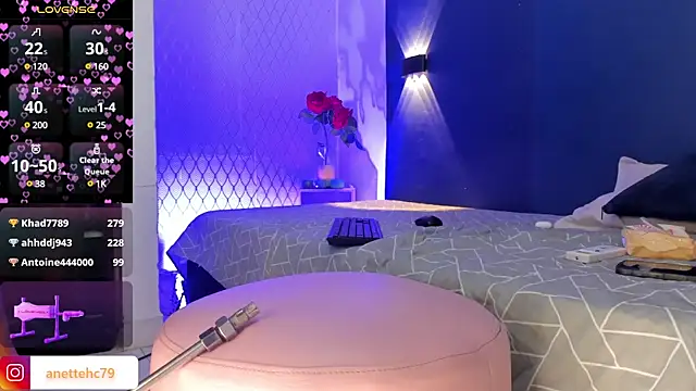 Anette  online show from 9, 1, 2025