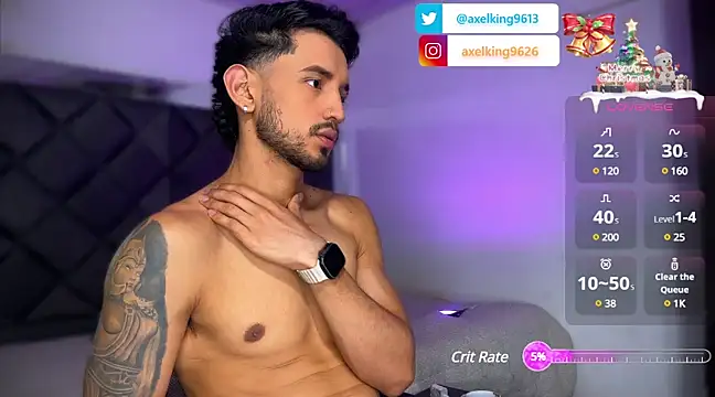 Snapshot of AxelKing1326 chatting on 24, 12, 2024 AxelKing1326 online show from 24, 12, 2024