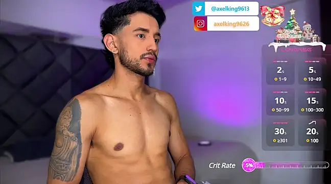 Snapshot of AxelKing1326 chatting on 25, 12, 2024 AxelKing1326 online show from 25, 12, 2024