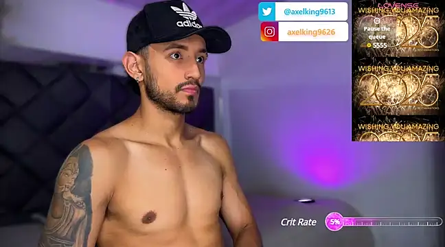 Snapshot of AxelKing1326 chatting on 2, 1, 2025 AxelKing1326 online show from 2, 1, 2025