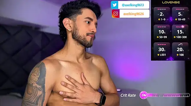 Snapshot of AxelKing1326 chatting on 3, 1, 2025 AxelKing1326 online show from 3, 1, 2025