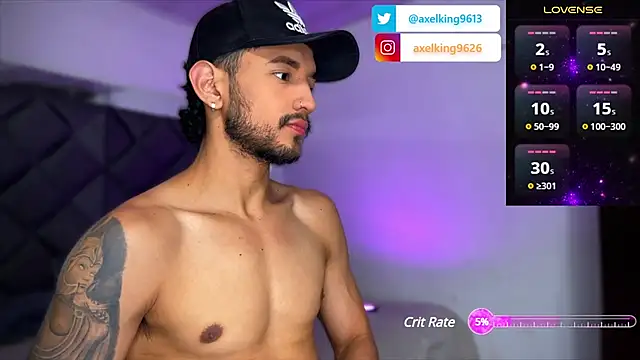 Snapshot of AxelKing1326 chatting on 11, 1, 2025 AxelKing1326 online show from 11, 1, 2025