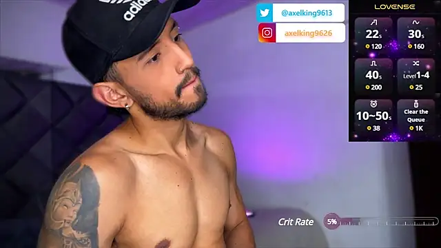 Snapshot of AxelKing1326 chatting on 12, 1, 2025 AxelKing1326 online show from 12, 1, 2025