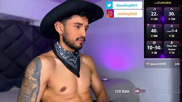 Snapshot of AxelKing1326 chatting on 13, 1, 2025 AxelKing1326 online show from 13, 1, 2025