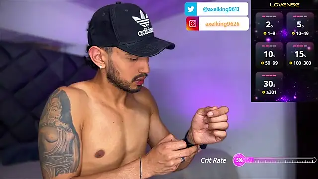 Snapshot of AxelKing1326 chatting on 18, 1, 2025 AxelKing1326 online show from 18, 1, 2025