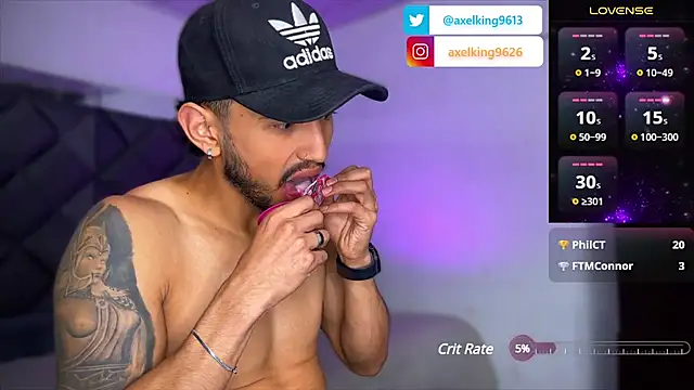 Snapshot of AxelKing1326 chatting on 19, 1, 2025 AxelKing1326 online show from 19, 1, 2025