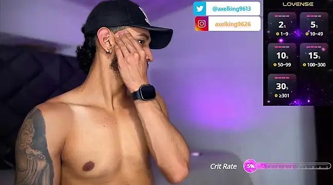 Snapshot of AxelKing1326 chatting on 21, 1, 2025 AxelKing1326 online show from 21, 1, 2025