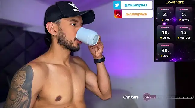 Snapshot of AxelKing1326 chatting on 22, 1, 2025 AxelKing1326 online show from 22, 1, 2025