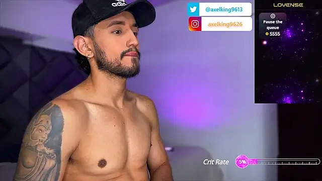 Snapshot of AxelKing1326 chatting on 24, 1, 2025 AxelKing1326 online show from 24, 1, 2025