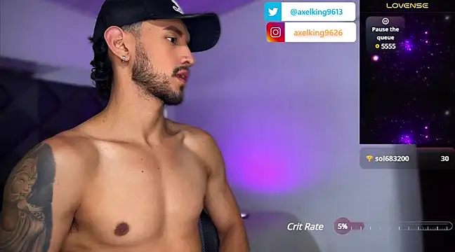 Snapshot of AxelKing1326 chatting on 31, 1, 2025 AxelKing1326 online show from 31, 1, 2025