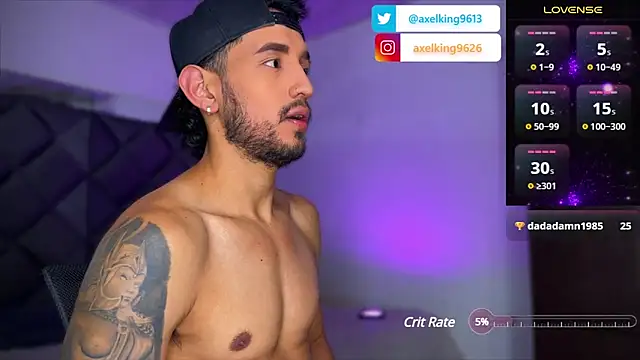 Snapshot of AxelKing1326 chatting on 9, 3, 2025 AxelKing1326 online show from 9, 3, 2025