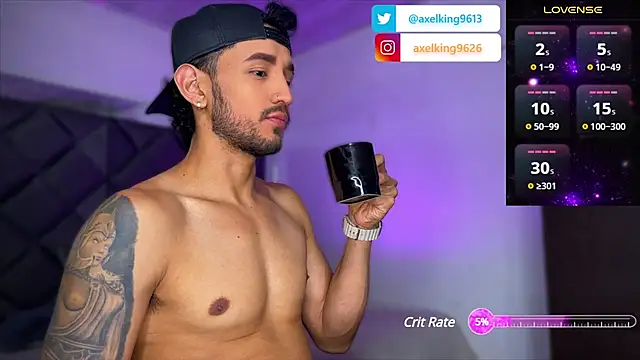 Snapshot of AxelKing1326 chatting on 12, 3, 2025 AxelKing1326 online show from 12, 3, 2025