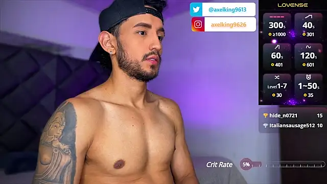 Snapshot of AxelKing1326 chatting on 20, 3, 2025 AxelKing1326 online show from 20, 3, 2025