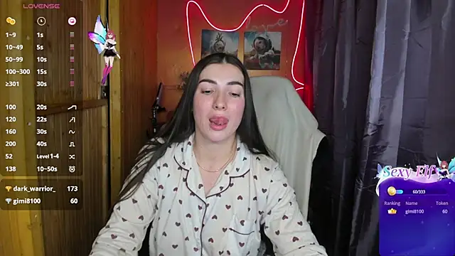 Fiery Brunette  online show from 22, 12, 2024